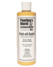POORBOY'S WORLD Polish with Sealant 473ml - ŚRODEK DO OCZYSZCZENIA I ZABEZPIECZENIA LAKIERU