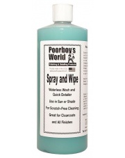 POORBOY'S WORLD Spray & Wipe Waterless Wash 946ml - MYCIE AUTA BEZ UŻYCIA WODY