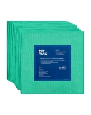 MR RAG Mikrofibra 30x30 cm Zielona – 12 szt. / 250 GSM
