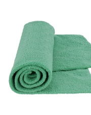 MR RAG 40x40cm GREEN Edgeless 380gsm – Zielona Mikrofibra Bezszwowa