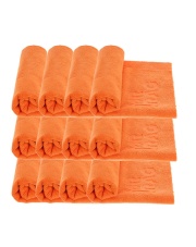 MR RAG 40x40cm SHOCKING ORANGE Edgeless 380gsm 12-pack