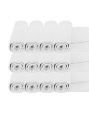 MR RAG 40x40cm WHITE Edgeless 380gsm 12-pack – Bezszwowa Mikrofibra