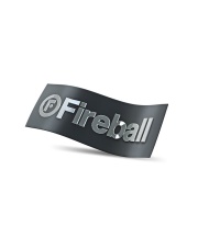 Naklejka FIREBALL – chromowane logo marki