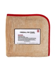 FIREBALL PIN TOWEL RED 72 x 95