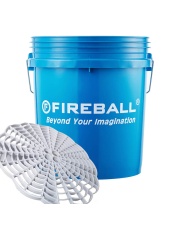 FIREBALL WIADRO DETAILINGOWE Z SEPARATOREM BRUDU (niebieskie)