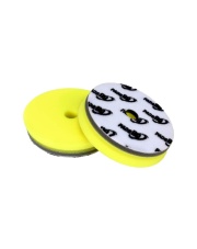 Pads99 Sandwich Pad Yellow Medium 140/25/125mm - ŻÓŁTA GĄBKA POLERSKA O ŚREDNIEJ MOCY CIĘCIA